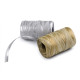 Rafie pentru impletit genti, latime 5-8 mm - Auriu deschis (1 Bucată) Rafie pentru impletit genti, latime 5-8 mm - Auriu deschis (1 Bucată)