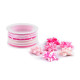 Set panglici folii cu rozete - Albastru deschis (5 Seturi) Set panglici folii cu rozete - Albastru deschis (5 Seturi)