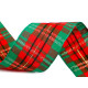 Panglica in carouri cu lurex latime 38 mm - Verde (45 Metri) Panglica in carouri cu lurex latime 38 mm - Verde (45 Metri)