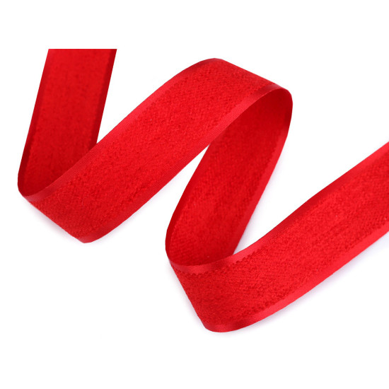 Panglică chenille lățime 25 mm - Roșu (1 Metru) Panglică chenille lățime 25 mm - Roșu (1 Metru)