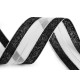 Panglica cu lurex latime 40 mm - Albastru închis (45 Metri) Panglica cu lurex latime 40 mm - Albastru închis (45 Metri)