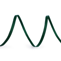 Panglică ripsată 3 mm - Verde închis (150 Metri)