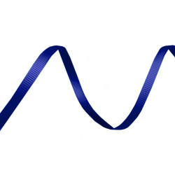 Panglică ripsată 5 mm - Albastru cobalt (30 Metri)