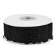 Panglica decupata note muzicale latime 30 mm - Negru (54 Metri) Panglica decupata note muzicale latime 30 mm - Negru (54 Metri)
