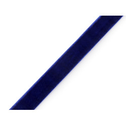 Panglica de catifea latime 15 mm - Albastru cobalt (1 Metru)