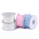 Panglică cu inimioare, lățime 40 mm - Alb (18 Metri) Panglică cu inimioare, lățime 40 mm - Alb (18 Metri)