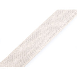 Întăritură bumbac 32 mm - Ecru deschis (1 Metru)