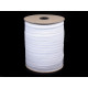Elastic confecții, lățime 12 mm - Alb (300 Metri) Elastic confecții, lățime 12 mm - Alb (300 Metri)