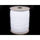 Elastic confecții,  lățime 14 mm - Alb (400 Metri)