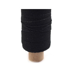 Ață elastică, 30 m - Negru (1 Bucată)