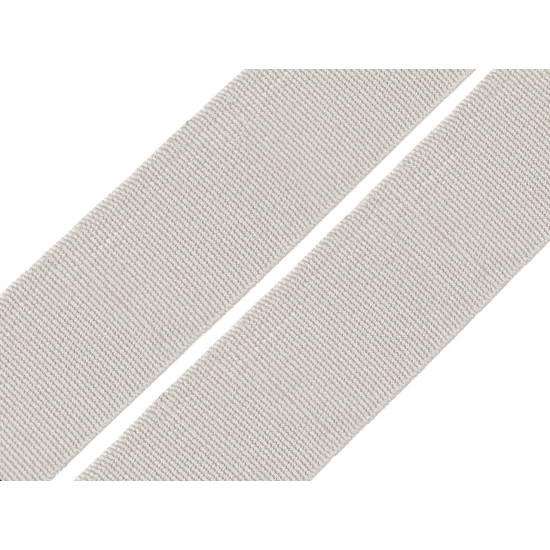 Elastic lat țesut, diverse culori, lățime 20 mm - Gri foarte deschis (25 Metri) Elastic lat țesut, diverse culori, lățime 20 mm - Gri foarte deschis (25 Metri)