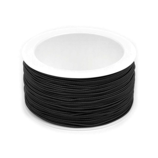 Gummikordel ø1,2mm - Hell-grau (50 Meter) Gummikordel ø1,2mm - Hell-grau (50 Meter)