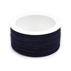 Elastic rotund, ø1,2 mm - Albastru întunecat (200 Metri)