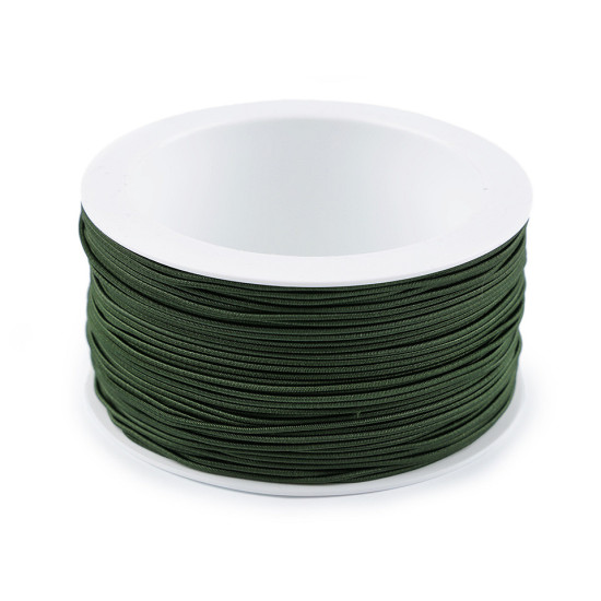 Gummikordel ø1,2mm - Hell-grau (50 Meter) Gummikordel ø1,2mm - Hell-grau (50 Meter)