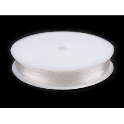 Fir elastic rotund, ø0,4-0,6 mm - Transparent (1 Bucată)