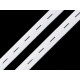 Elastic cu butoniere, lățime 15-17 mm - Alb (120 Metri) Elastic cu butoniere, lățime 15-17 mm - Alb (120 Metri)