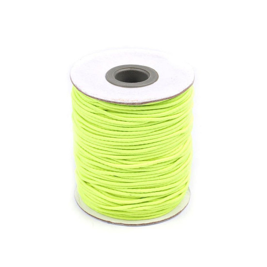 Elastic rotund, ø2 mm - Alb (300 Metri)