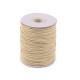Elastic rotund, ø2 mm - Alb (300 Metri)
