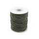 Elastic rotund, ø2 mm - Alb (300 Metri)