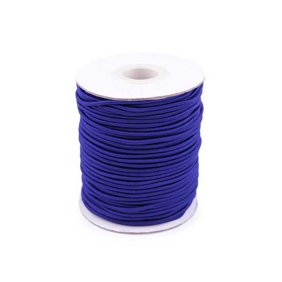 Elastic rotund, ø2 mm - Alb (300 Metri)