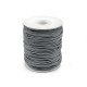 Elastic rotund, ø2 mm - Alb (300 Metri)