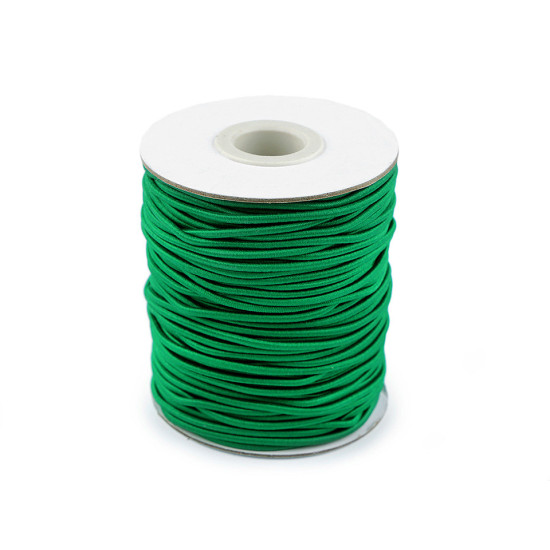 Elastic rotund, ø2 mm - Alb (300 Metri)