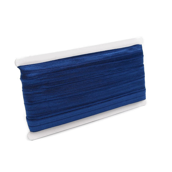 Elastic bias, lățime 18 mm - Albastru închis (25 Metri) Elastic bias, lățime 18 mm - Albastru închis (25 Metri)