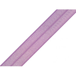 Elastic bias, lățime 20 mm - Mov liliachiu (100 Metri)