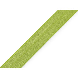 Elastic bias, lățime 20 mm - Verde deschis (1 Metru)