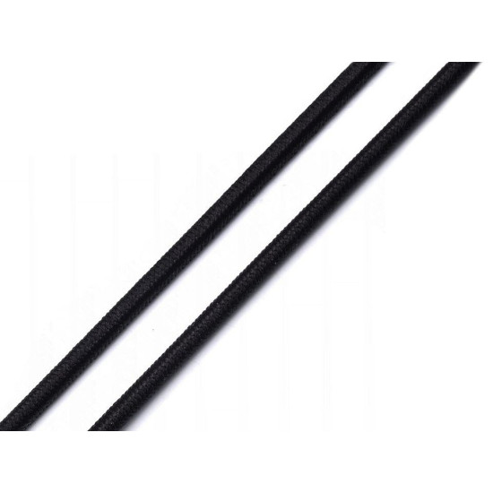 Elastic rotund, ø2 mm - Alb (300 Metri)