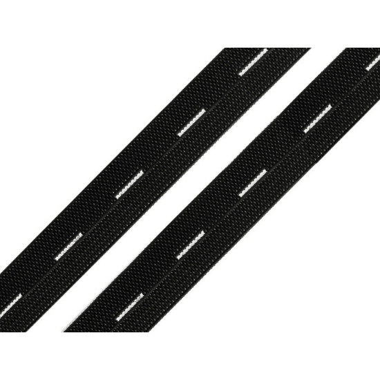 Elastic cu butoniere, lățime 20 mm - Alb (120 Metri) Elastic cu butoniere, lățime 20 mm - Alb (120 Metri)