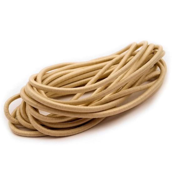 Elastic rotund, ø3 mm, 3 m/buc - Verde kaki (1 Buchet) Elastic rotund, ø3 mm, 3 m/buc - Verde kaki (1 Buchet)