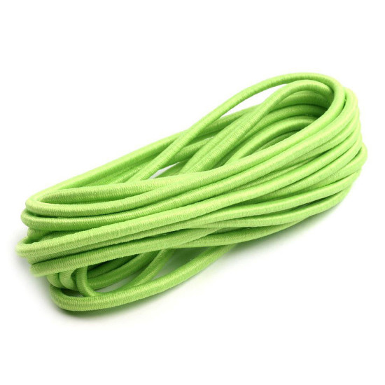 Elastic rotund, ø3 mm, 3 m/buc - Verde kaki (1 Buchet) Elastic rotund, ø3 mm, 3 m/buc - Verde kaki (1 Buchet)