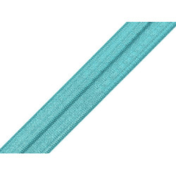 Elastic bias, lățime 16 mm - Turcoaz (100 Metri)