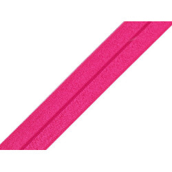 Elastic bias, lățime 16 mm - Roz (100 Metri)