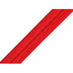 Elastic bias, lățime 16 mm - Roșu deschis (100 Metri)