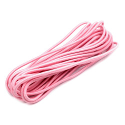 Elastic rotund, ø2 mm, 3 m/buc - Roz (1 Buchet)