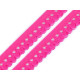 Elastic decorativ, lățime 15 mm - Roz (100 Metri) Elastic decorativ, lățime 15 mm - Roz (100 Metri)