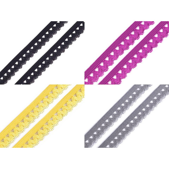 Elastic decorativ, lățime 15 mm - Roz (100 Metri) Elastic decorativ, lățime 15 mm - Roz (100 Metri)