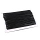 Elastic cu bandă siliconică, lățime 10 mm - Negru (20 Metri) Elastic cu bandă siliconică, lățime 10 mm - Negru (20 Metri)