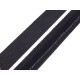 Elastic cu bandă siliconică, lățime 10 mm - Negru (20 Metri) Elastic cu bandă siliconică, lățime 10 mm - Negru (20 Metri)