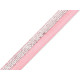 Elastic bias cu lurex, lățime 17 mm - Gri neutral (25 Metri) Elastic bias cu lurex, lățime 17 mm - Gri neutral (25 Metri)
