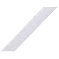 Elastic cu paspoal / elastic lenjerie, lățime 11 mm - Alb (1 Metru)