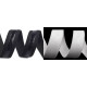 Elastic cu bandă siliconică, lățime 20 mm - Roz neon (20 Metri) Elastic cu bandă siliconică, lățime 20 mm - Roz neon (20 Metri)