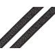 Elastic bretele sutien cu lurex, lățime 10 mm - Negru (1 Metru) Elastic bretele sutien cu lurex, lățime 10 mm - Negru (1 Metru)