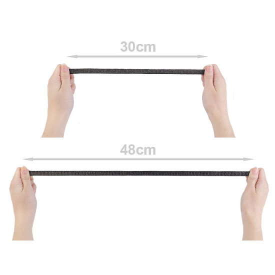 Elastic bretele sutien cu lurex, lățime 10 mm - Negru (1 Metru) Elastic bretele sutien cu lurex, lățime 10 mm - Negru (1 Metru)