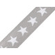 Elastic lat țesut, model steluțe, lățime 20 mm - Turcoaz (1 Metru) Elastic lat țesut, model steluțe, lățime 20 mm - Turcoaz (1 Metru)