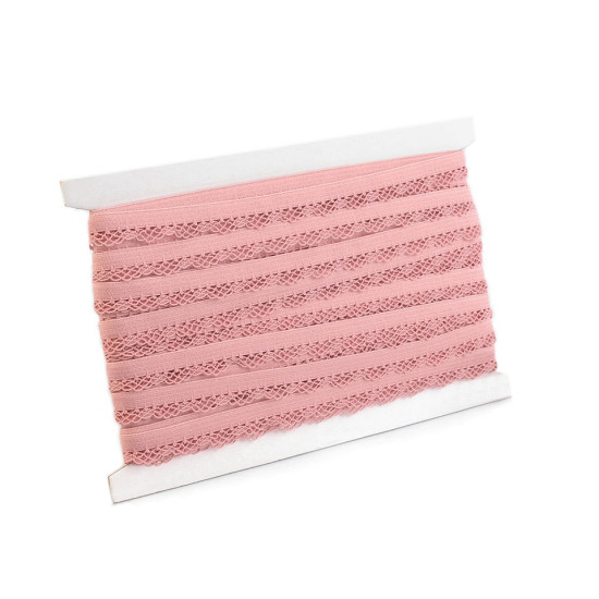 Elastic decorativ, lățime 12 mm - Gri deschis (60 Metri) Elastic decorativ, lățime 12 mm - Gri deschis (60 Metri)