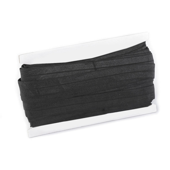 Elastic bias, lățime 20 mm - Negru (90 Metri) Elastic bias, lățime 20 mm - Negru (90 Metri)