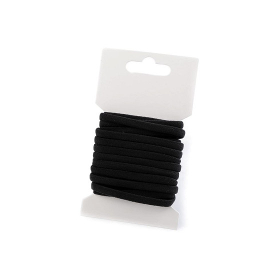 Elastic bretele sutien cu umplutură, 5 mm - Negru (1 Metru) Elastic bretele sutien cu umplutură, 5 mm - Negru (1 Metru)